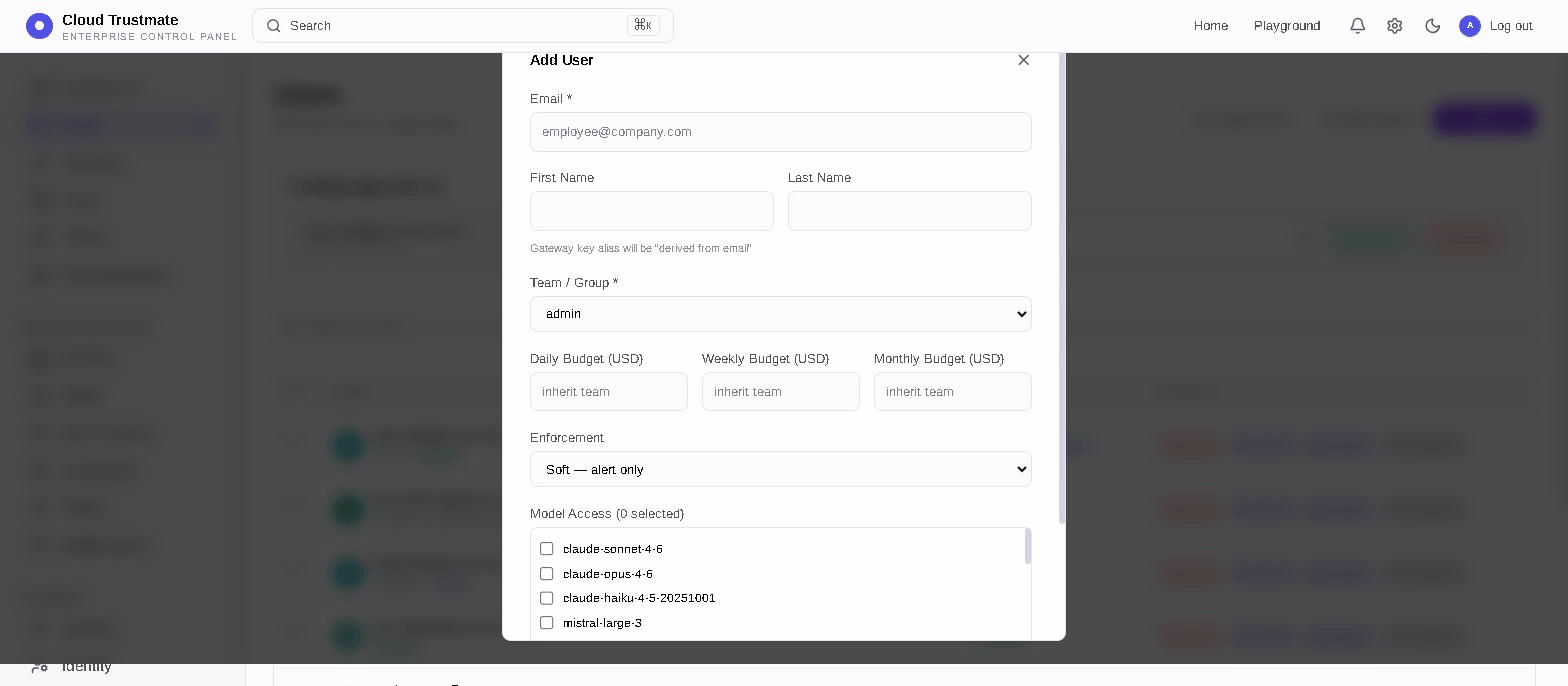 Users & Approval Workflow